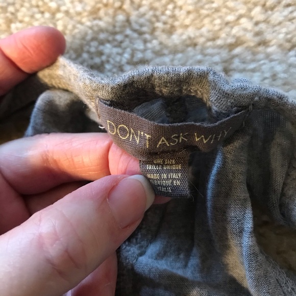 Don’t Ask Why Racerback Tank Top - Picture 2 of 3